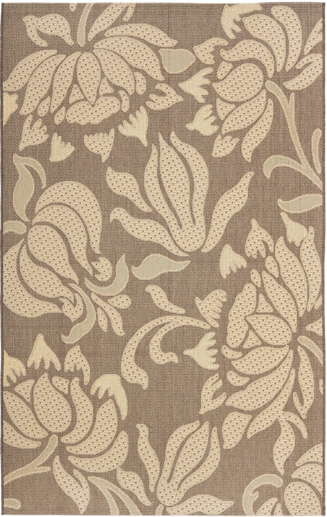 safavieh clearance courtyard cy7013 229a21 light chocolate rug