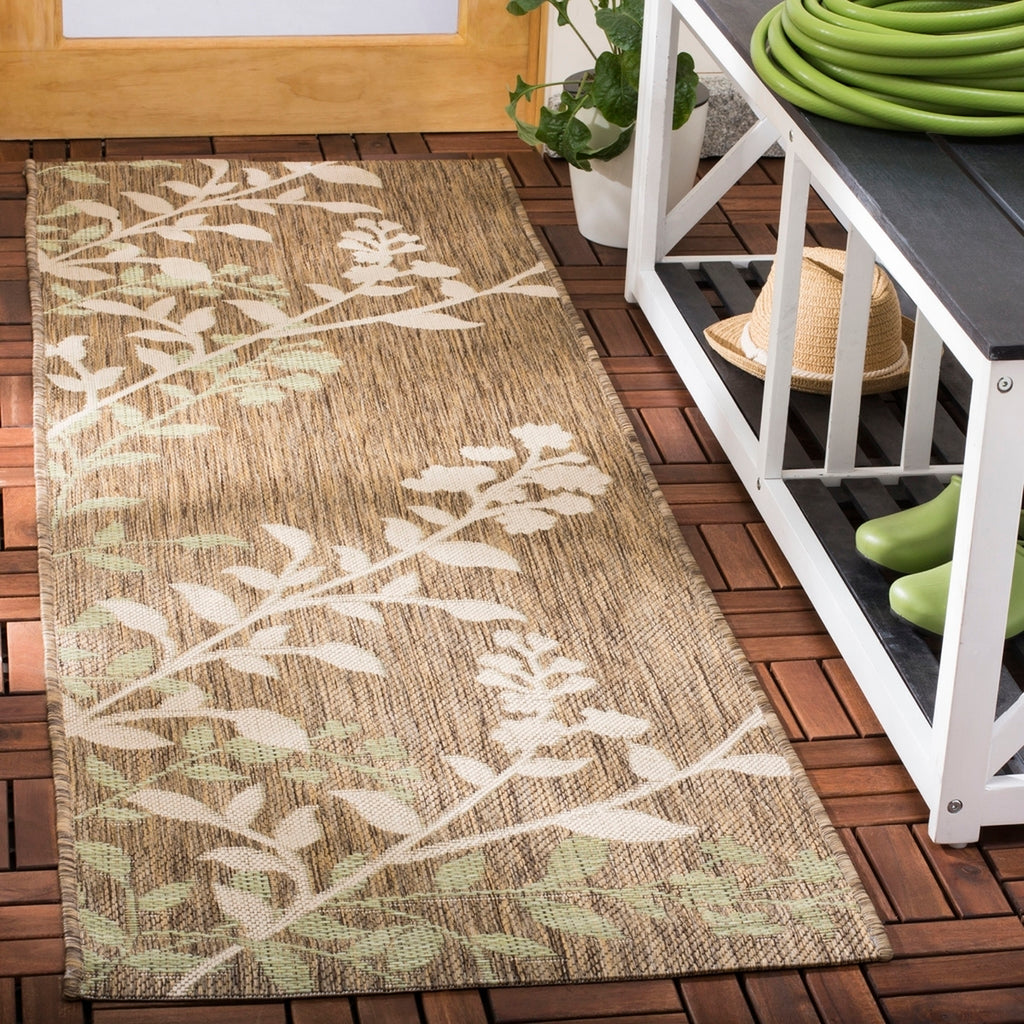 safavieh clearance courtyard cy7019 242 brown rug