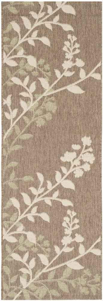 safavieh clearance courtyard cy7019 242 brown rug