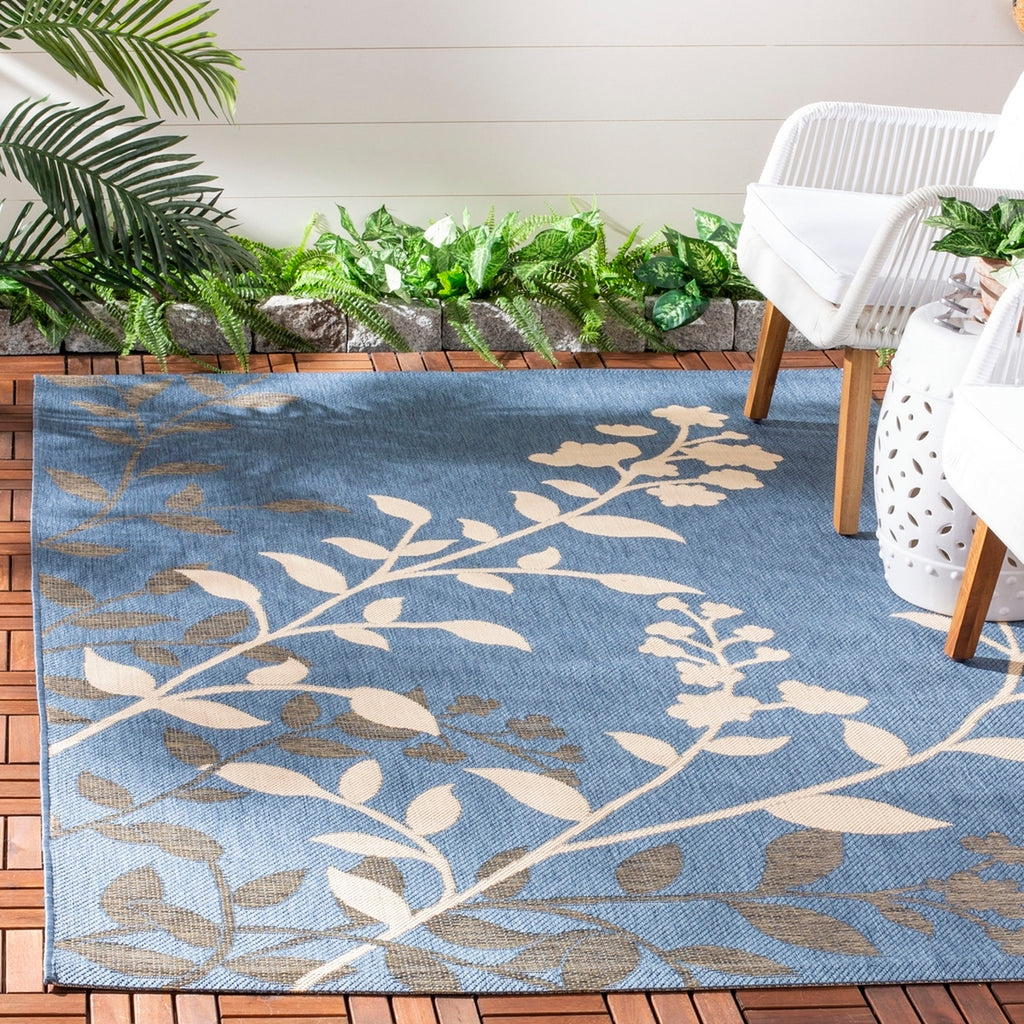 safavieh clearance courtyard cy7019 243 blue rug