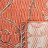 safavieh clearance courtyard cy7108 21a7 terracotta rug