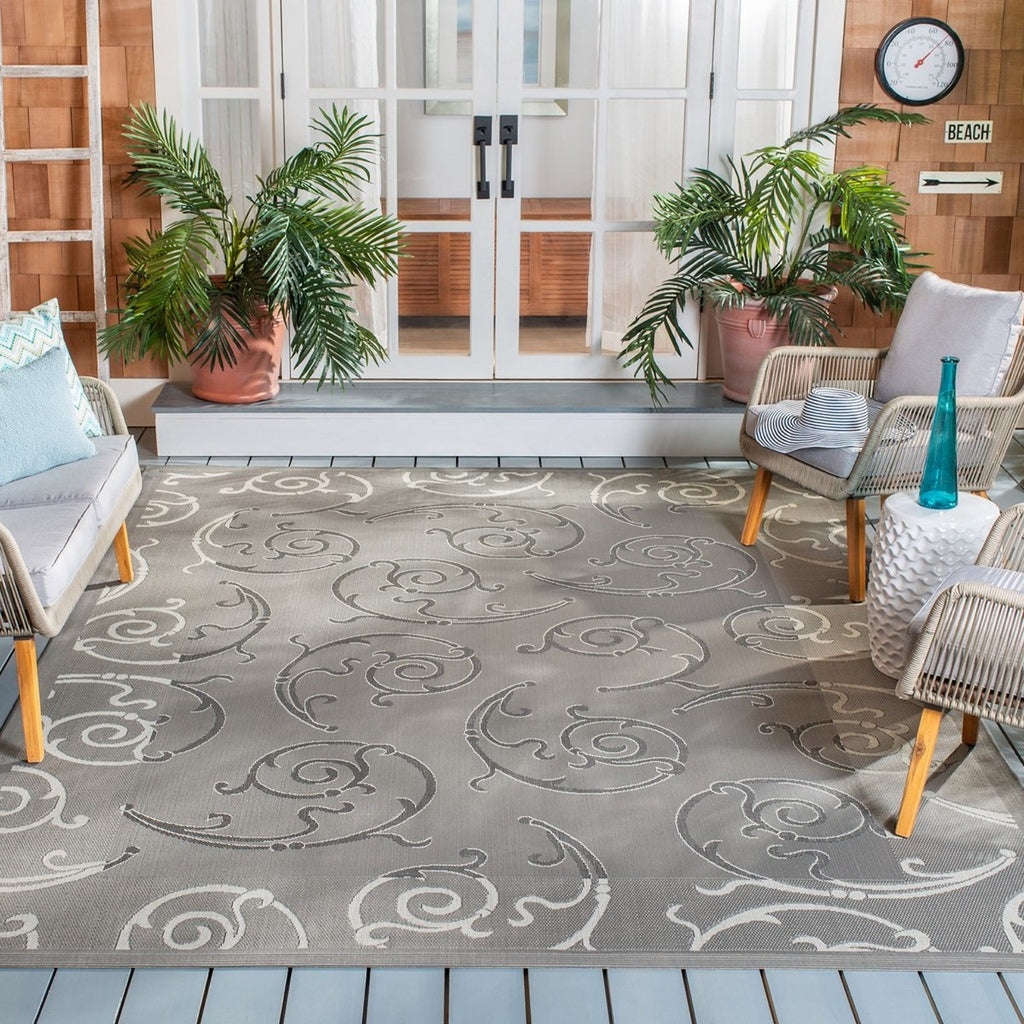 safavieh clearance courtyard cy7108 87a5 anthracite rug