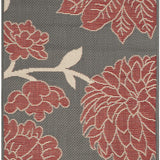 safavieh clearance courtyard cy7321 246a11 anthracite rug