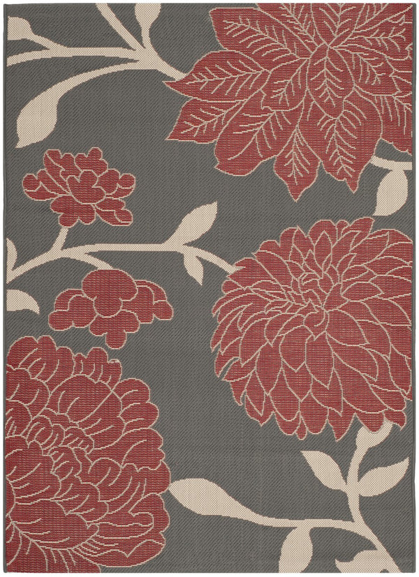 safavieh clearance courtyard cy7321 246a11 anthracite rug