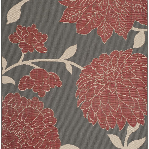 safavieh clearance courtyard cy7321 246a11 anthracite rug