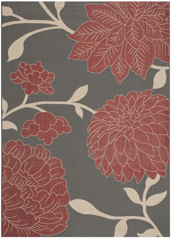 safavieh clearance courtyard cy7321 246a11 anthracite rug