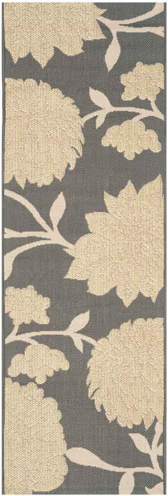 safavieh clearance courtyard cy7321 246a21 anthracite rug