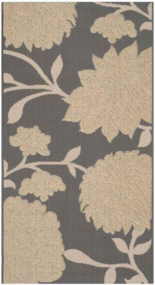 safavieh clearance courtyard cy7321 246a21 anthracite rug