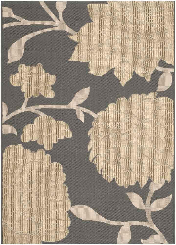 safavieh clearance courtyard cy7321 246a21 anthracite rug
