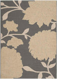safavieh clearance courtyard cy7321 246a21 anthracite rug