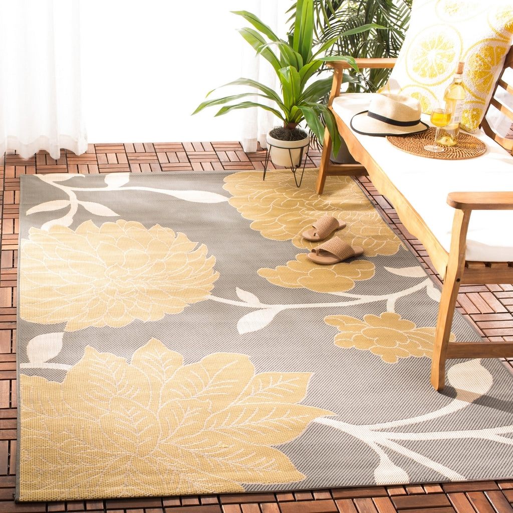 safavieh clearance courtyard cy7321 246a21 anthracite rug