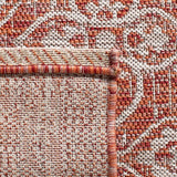 safavieh clearance courtyard cy8066 36521 rust rug