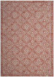 Safavieh Clearance Courtyard CY8066-36521 Rust Rug