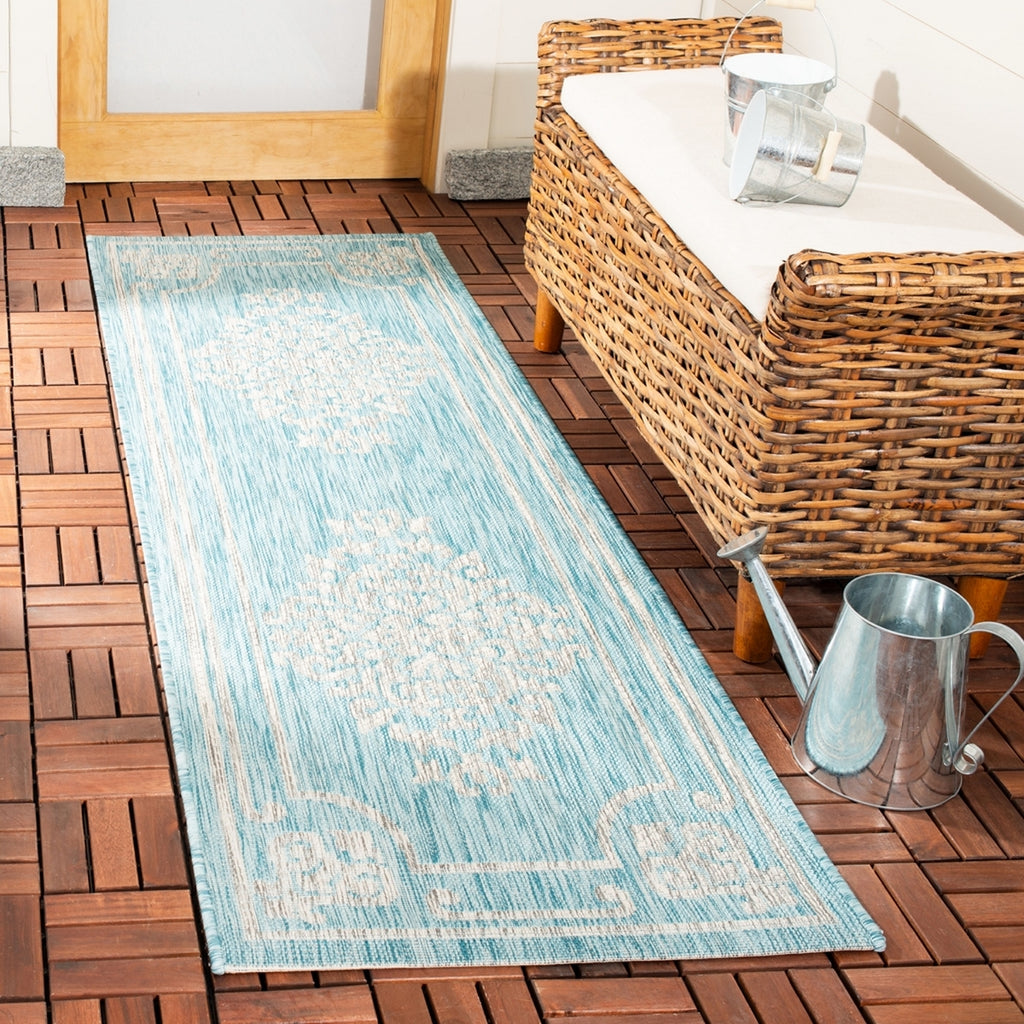 safavieh clearance courtyard cy8212 37121 aqua rug