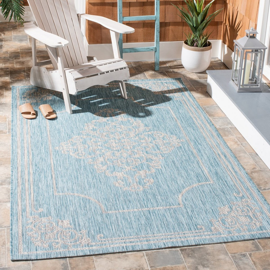 safavieh clearance courtyard cy8212 37121 aqua rug