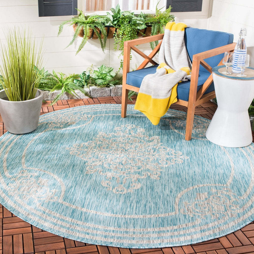safavieh clearance courtyard cy8212 37121 aqua rug