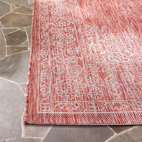 safavieh clearance courtyard cy8232 36521 rust rug