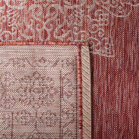 safavieh clearance courtyard cy8232 36521 rust rug