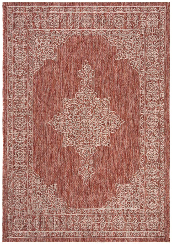 safavieh clearance courtyard cy8232 36521 rust rug