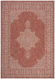 safavieh clearance courtyard cy8232 36521 rust rug