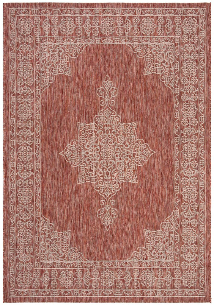 safavieh clearance courtyard cy8232 36521 rust rug