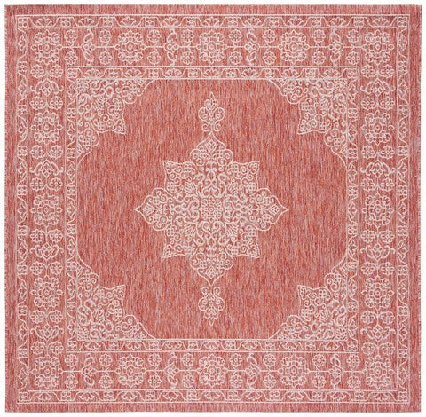 safavieh clearance courtyard cy8232 36521 rust rug