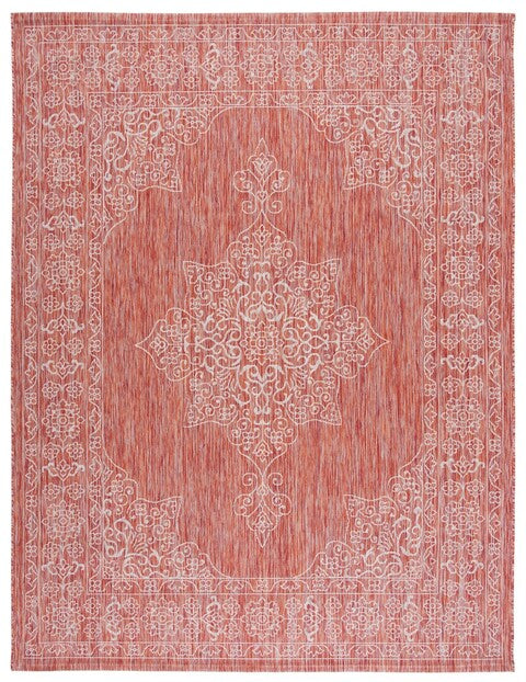 safavieh clearance courtyard cy8232 36521 rust rug