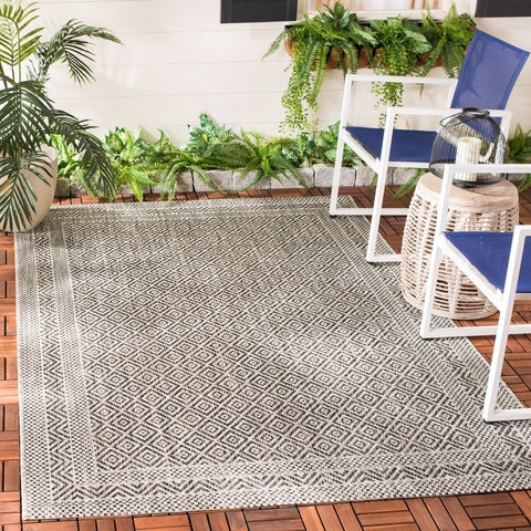 safavieh clearance courtyard cy8364 37612 grey rug