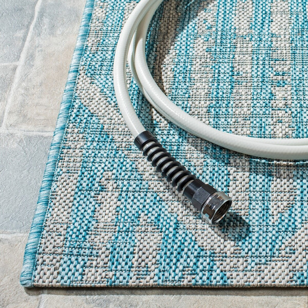 safavieh clearance courtyard cy8392 37121 aqua rug