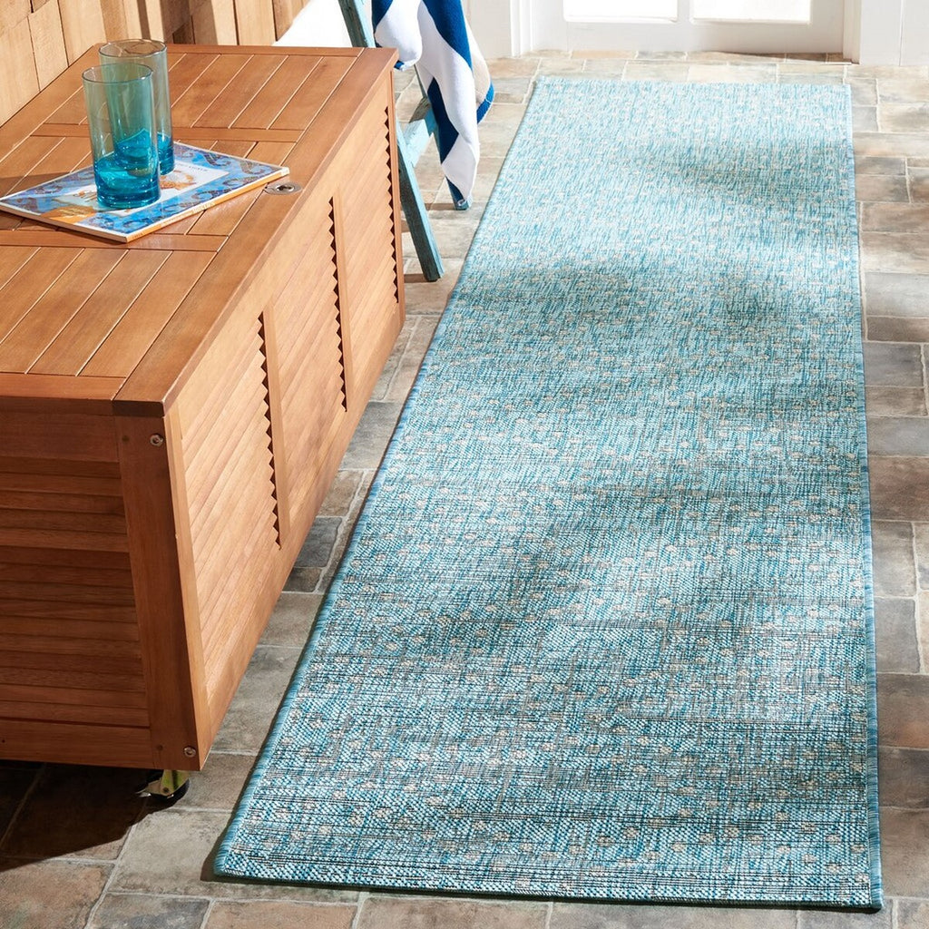 safavieh clearance courtyard cy8394 37121 aqua rug