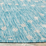 safavieh clearance courtyard cy8394 37121 aqua rug