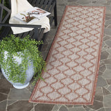 safavieh clearance courtyard cy8474 36521 red rug