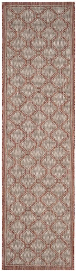 safavieh clearance courtyard cy8474 36521 red rug