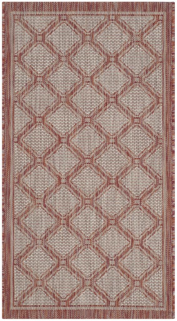 safavieh clearance courtyard cy8474 36521 red rug