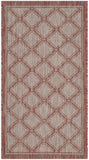 safavieh clearance courtyard cy8474 36521 red rug