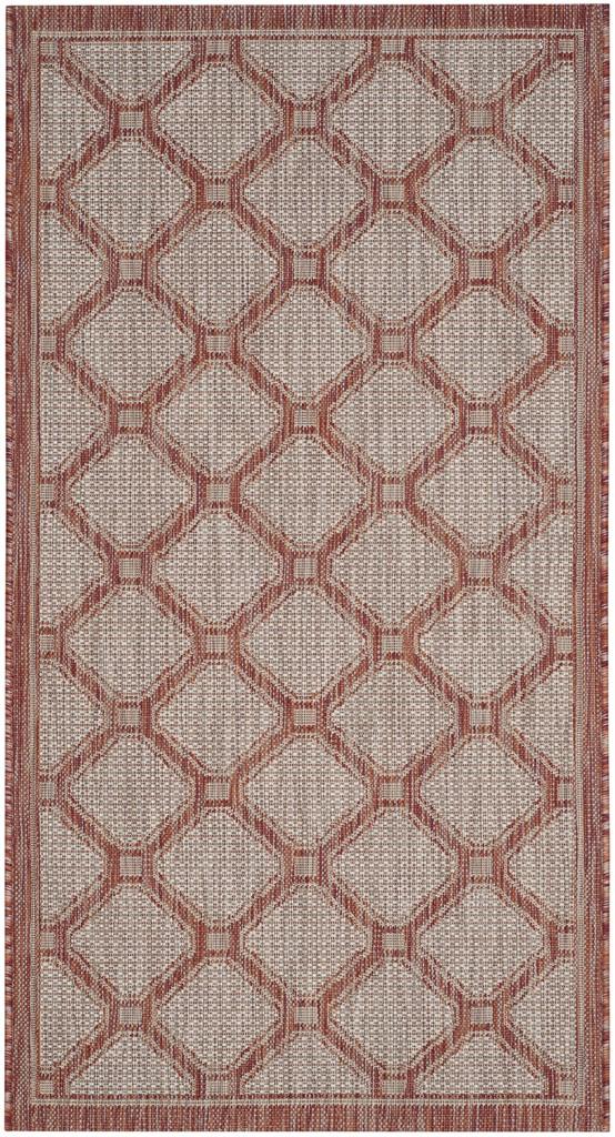 safavieh clearance courtyard cy8474 36521 red rug