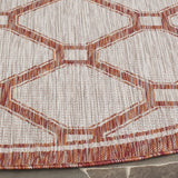 safavieh clearance courtyard cy8474 36521 red rug