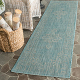 safavieh clearance courtyard cy8481 37121 aqua rug