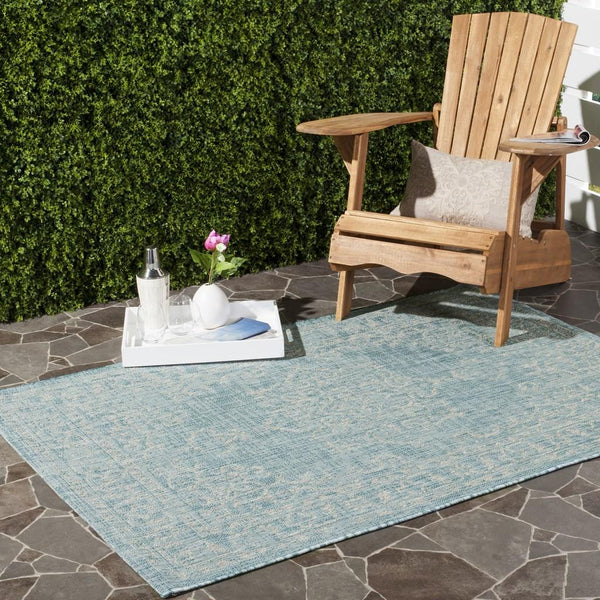 safavieh clearance courtyard cy8481 37121 aqua rug