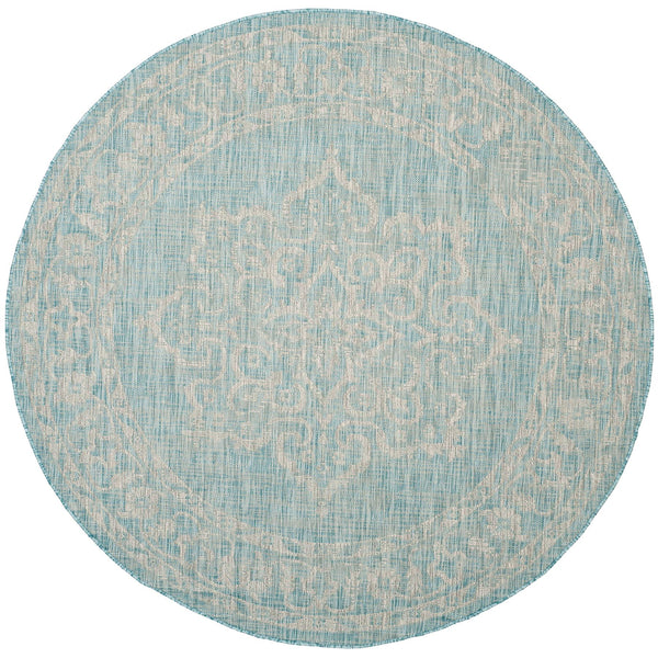 safavieh clearance courtyard cy8481 37121 aqua rug
