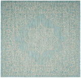safavieh clearance courtyard cy8481 37121 aqua rug