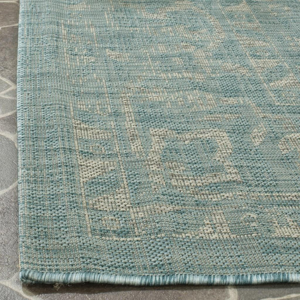 safavieh clearance courtyard cy8481 37121 aqua rug