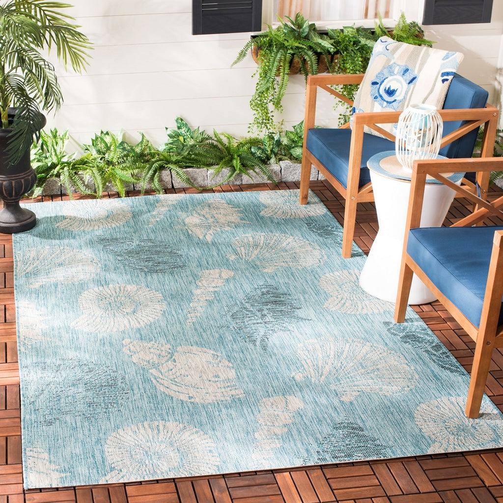 safavieh clearance courtyard cy8547 37121 aqua rug