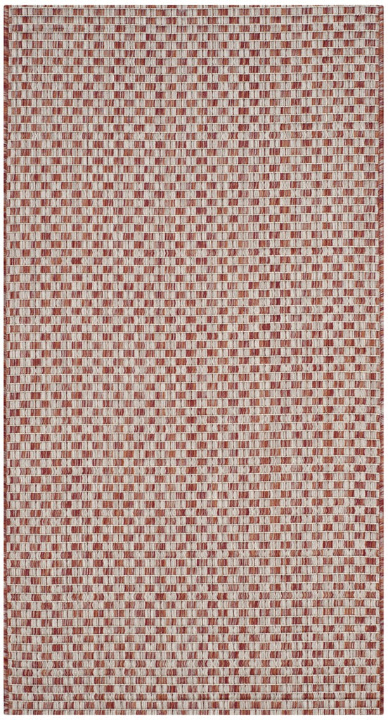 safavieh clearance courtyard cy8653 36521 rust rug