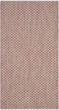 safavieh clearance courtyard cy8653 36521 rust rug