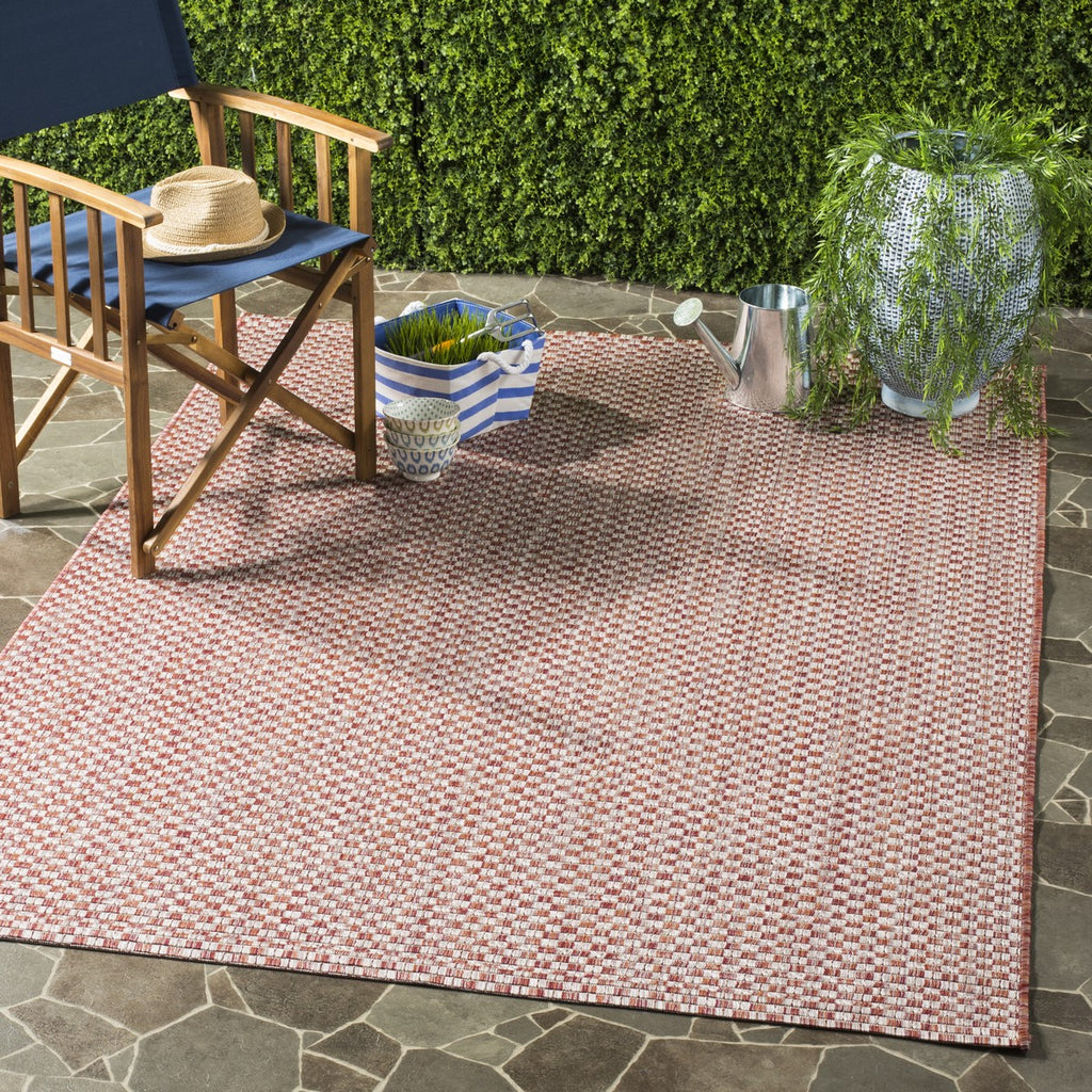 safavieh clearance courtyard cy8653 36521 rust rug