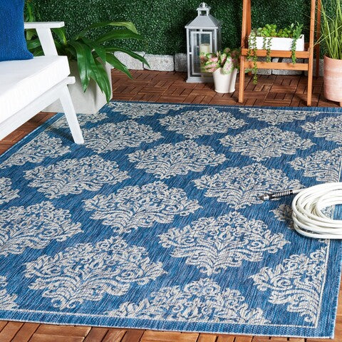 safavieh clearance courtyard cy8668 36821 navy rug