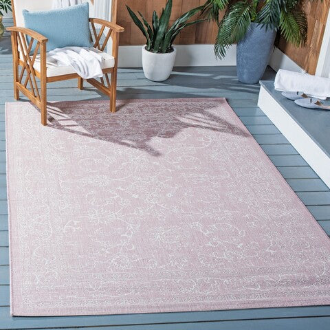safavieh clearance courtyard cy8680 56221 soft pink rug
