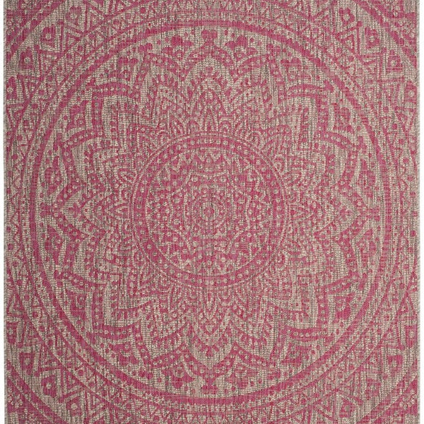 Safavieh Clearance Courtyard CY8734-39712 Light Grey Rug