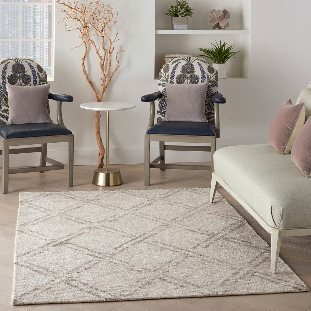 nourison venosa vsn01 ivory grey rug